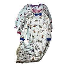 Carter's Unisex 5t Toddler Fleece Full Footed Pajamas W/ Zipper, Animal Print