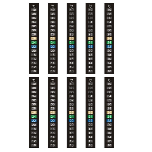Aquarium Fish Tank Thermometer Temperature Sticker Accessories Aquarium * Q5J5 - Picture 19 of 21