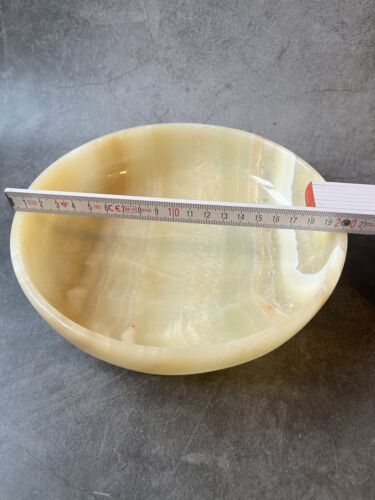 Vintage Marmor? Onyx? Obstschale 20cm 900g - Bild 2 von 6