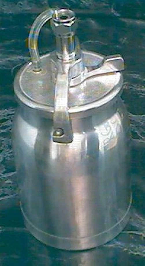 Replacement ALUMINUM CUP w/ ASSEMBLY for AIR Siphon PAINT SPRAY GUN NON Drip Big