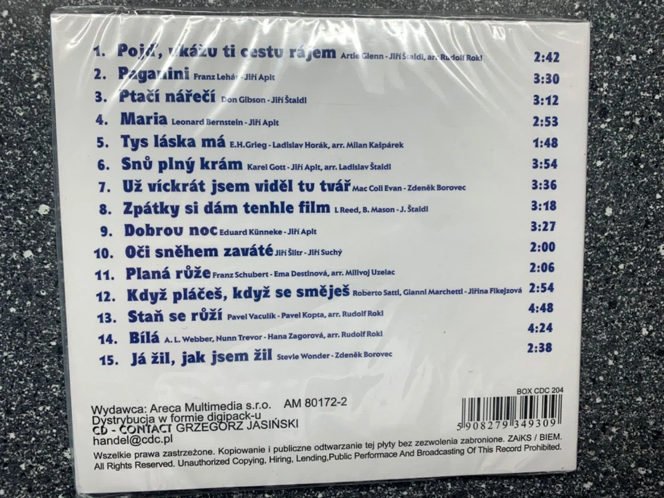 Karel Gott  - CD - Portrety Czeskich Gwiazd - CD aus Polen - Bild 2 von 2