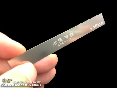 Stainless Steel 0.3mm Ultra Thin Curved Surface Model Grinding File Stick 10in1 - Picture 8 of 10