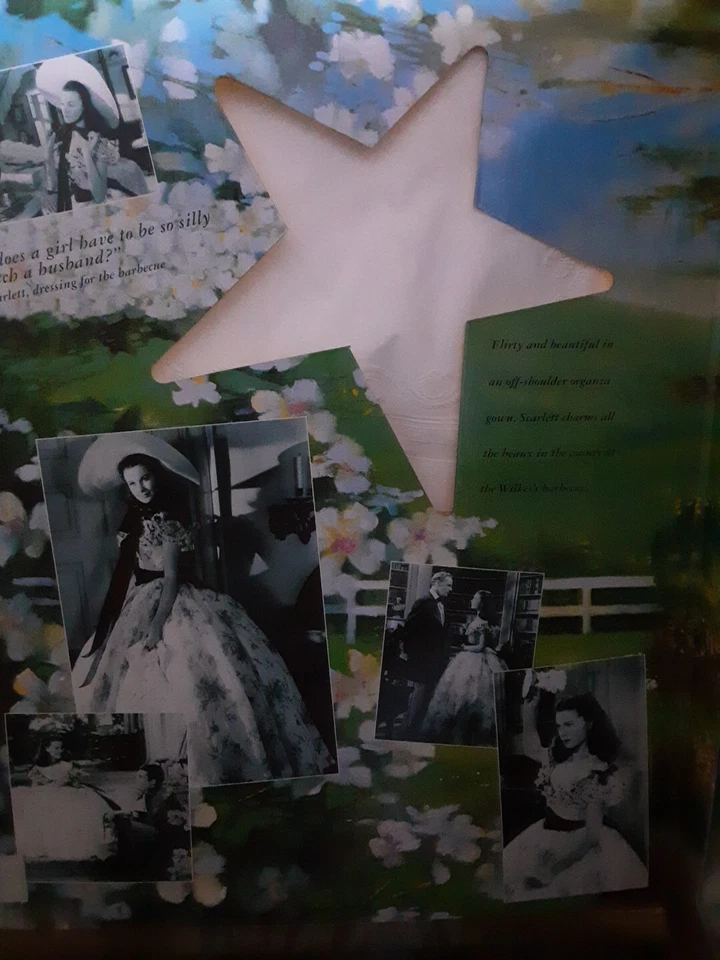 1994 Scarlett O'Hara Barbie Doll Hollywood Legends Collection #12997 NRFB Vtg.   - Image 2 of 4