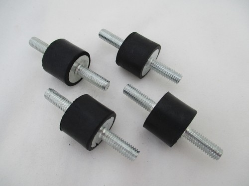 M6 15X20 mm Anti Vibration Bobbin Mounts Male Male Rubber Exhaust Car Spare 4pc - Picture 7 of 8