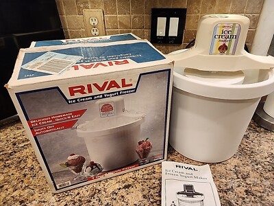 rival 6 quart ice cream maker