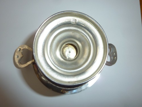 Antique Russian Sterling Silver (84) Sugar Bowl Circa 1860's Fully Marked - Picture 5 of 11