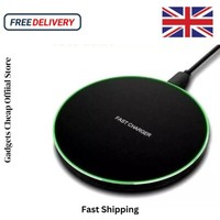 Fast Wireless Charger Charging Pad For Apple iPhone 15 & Samsung