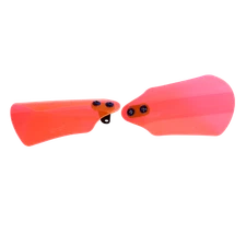 PMMA Acrylic Hand Grips Guard Protector Wind Deflector For Harley FXBR FXBB FXLR