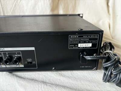 Sony DPS-V55 Multi Effects Processor New internal battery