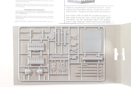 HO Walther's Scene Master EMD 567 Prime Mover Flat Car Load Complete Kit - Picture 3 of 10