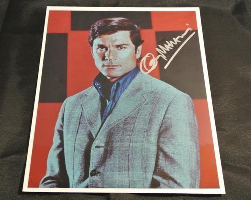 De Colección GEORGE MAHARIS Ruta 66 + Juego Más Mortal AUTOGRAFIADO Firmado FOTOGRAFÍA - Imagen 1 de 2