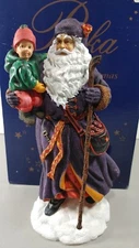 Pipka Collectible Santa - "The Christmas Traveler"  #13930  New  Open Box #2465