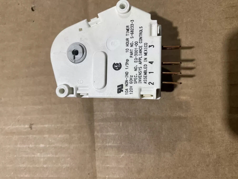 Admiral Jenn Air S-68233-3 Refrigerator Defrost Timer AZ78845 | BK1590
Opens in a new window or tab