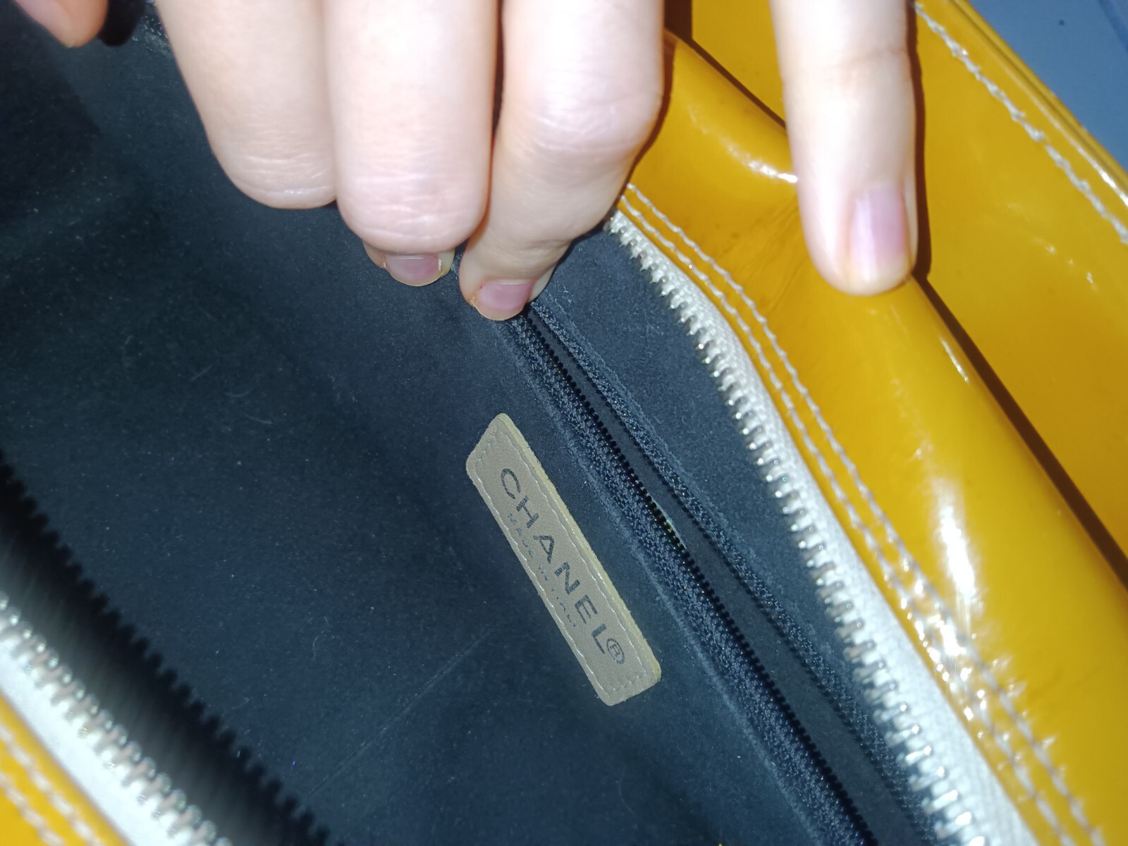 Chanel Mustard Yellow Quilted Bag Purse eBay