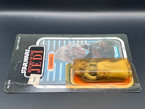 Vintage Star Wars Squid Head MOC 1983 Kenner 65B Back Return of the Jedi - Bild 9 von 12