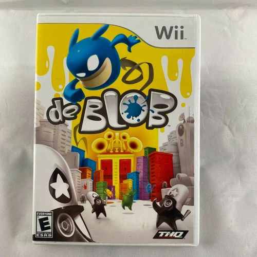 de Blob Nintendo Wii Video Game Multiplayer