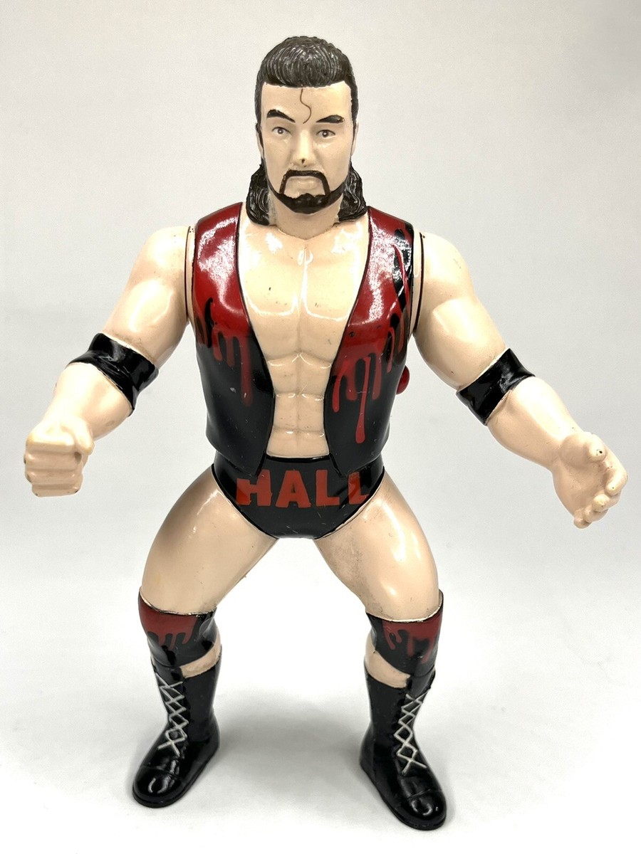 スポーツ選手 nWo&HALL Scott Hall 1997 WCW/NWO Wrestling Action Figure - Pre-Owned (Does