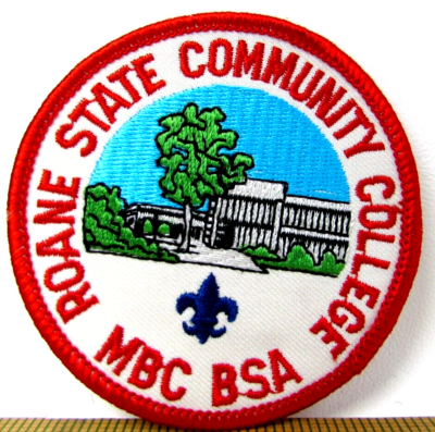 Vintage Roane State Community College Merit Counselor Patch