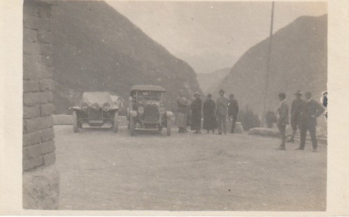 B4 -  Foto Photo Fotografia Anni 30 - Animata con Automobili Auto Autovetture