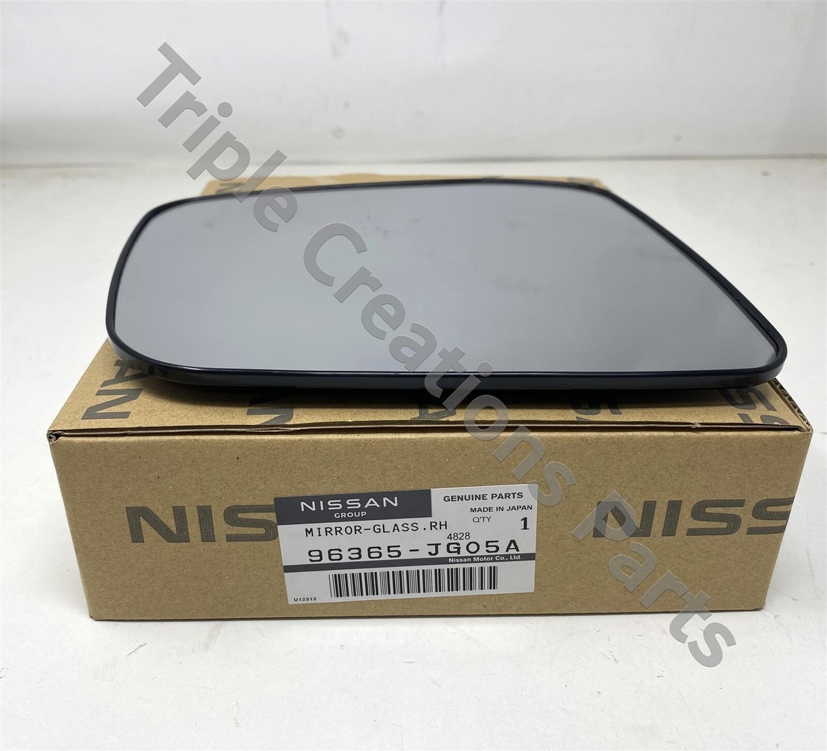 Genuine Nissan 96365-JG05A Mirror-Glass RH 96365JG05A OEM | eBay