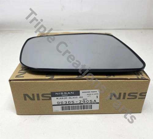 Genuine Nissan 96365-Jg05A Mirror-Glass RH 96365Jg05A OEM