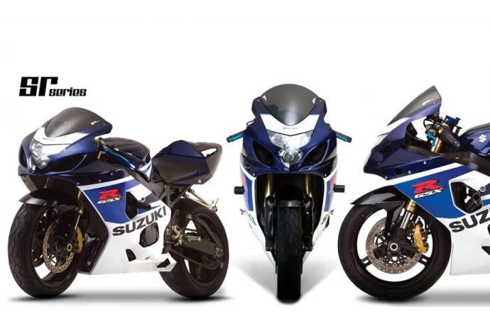 ZERO GRAVITY Windscreen SR Dark blue SUZUKI GSXR 600 2004-2005 Ref 20-108-04 - Image 2 of 2