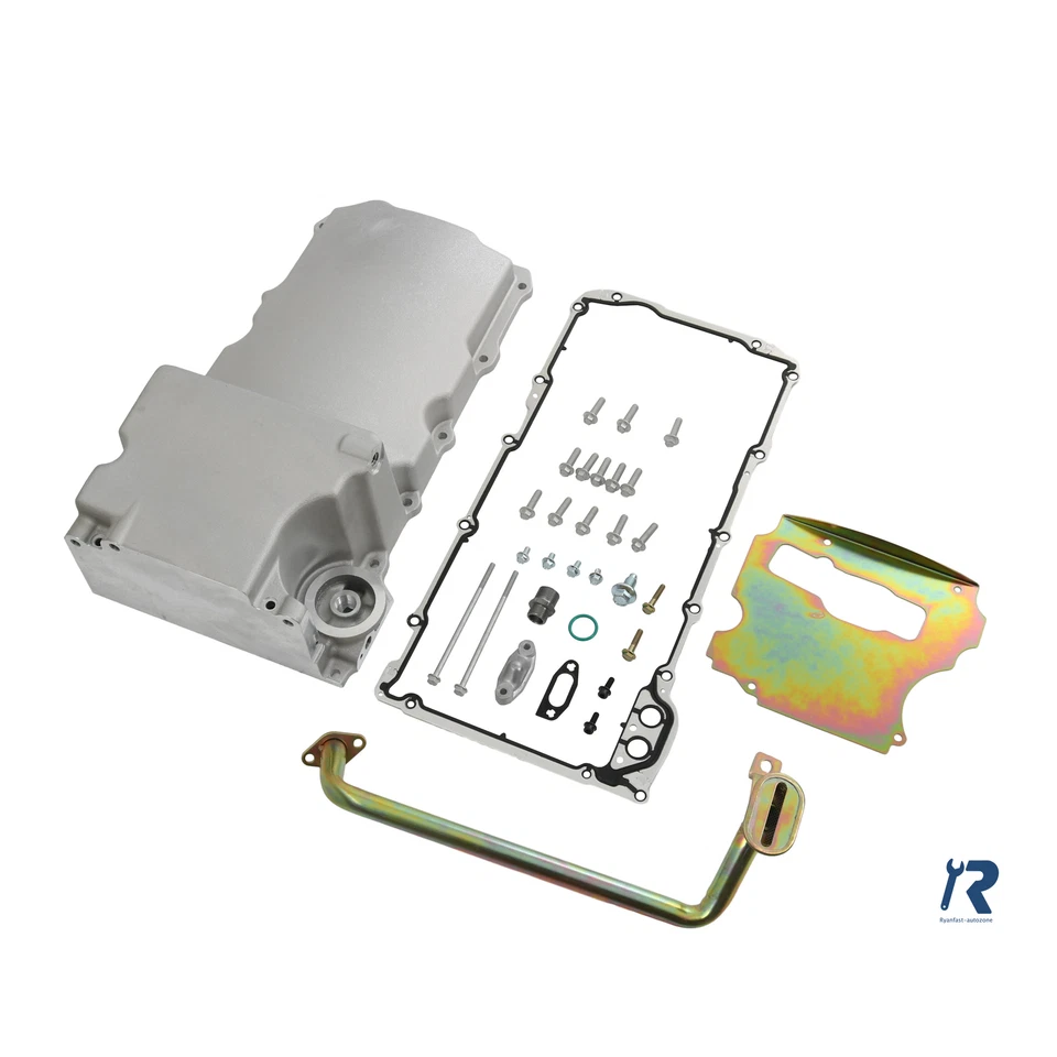 Kit de conversión de cárter de aceite Swap Retrofit apto para motores GM 1955-1987 6,2 L 302-1 Foto 3 de 4