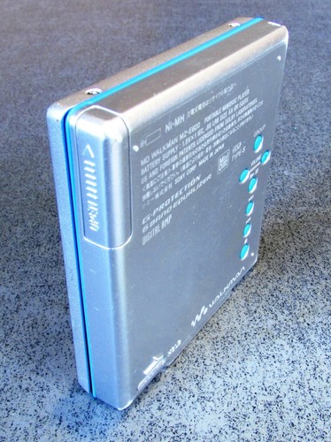 SONY MZ-E620 Walkman Portable MiniDisc Player Japan Fully working Blue #2 - Picture 10 of 10
