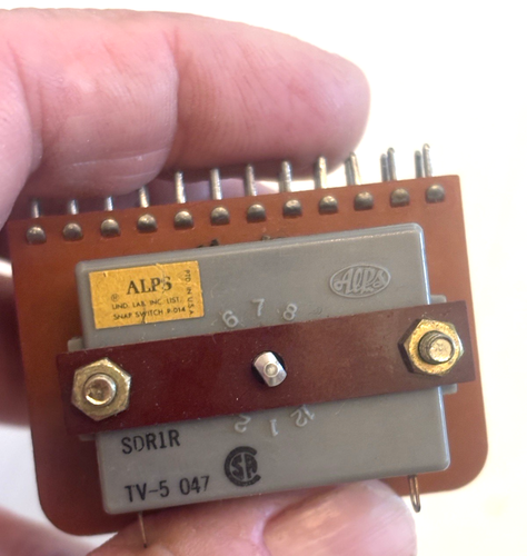 Alps 4 POSITION SWITCH NOS für Pioneer, Kenwood, Sansui SDR1R TV-5 047 - Bild 5 von 11