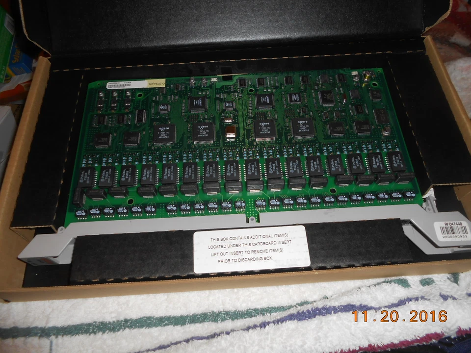 ATT-Avaya Lucent Merlin Magix 617A54 (108333667 / 108562869) 016 MLX Circuit Car - Image 2 of 4