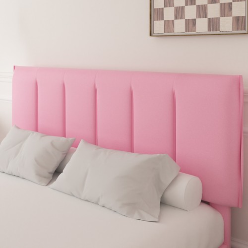 VECELO Twin Full Queen Bed Frame Platform with Upholstered Headboard Wooden Slat - Picture 57 of 70