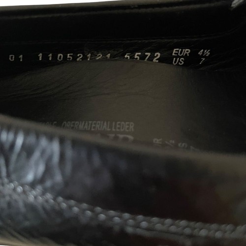 Mephisto Black Patent Leather Cool Air Loafers Size 7 M - Picture 3 of 6