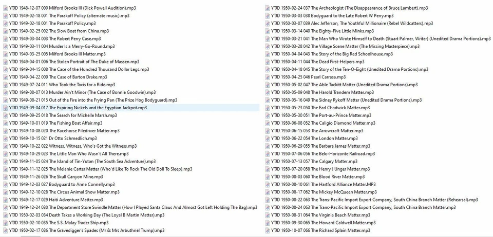 YOURS TRULY JOHNNY DOLLAR 744 Classic Oldtime Radio Shows MP3 On USB Flash Drive - Image 3 of 4