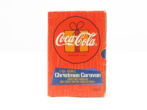 CocaCola T625 1/64 Scale Christmas Caravan Tractor Trailer NIB - Picture 3 of 4