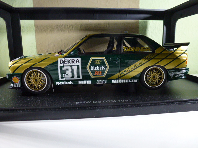 1:18 AUTOart BMW M3 e30 DTM Diebels Alt Danner 31, 89148 | eBay