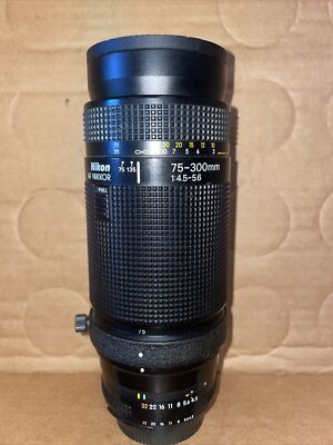【✨極美品✨】Nikon F5 おまけ付AF NIKKOR 75-300mm Amazon.com : Nikon AF Nikkor 75-300mm f/4.5~5.6 Telephoto Zoom