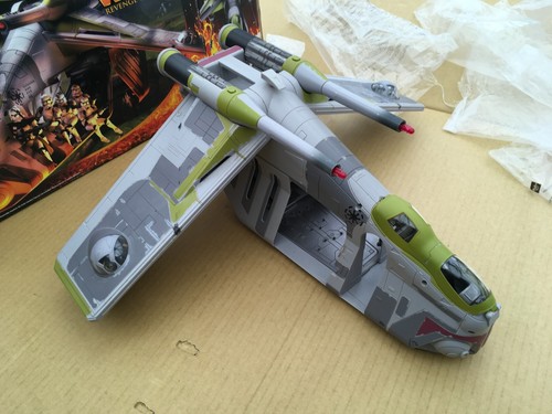 Star Wars Republic Gunship ROTS Rare Boxed VGC - Picture 6 of 9
