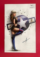 GRIMM FAIRY TALES #73 (NM) CARLA COHEN 2023 4th of July Marines LE 225 Zenescope