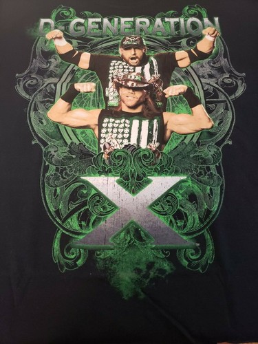 2010 D-Generation X Shawn Michaels HHH Triple H Shirt WWE T-Shirt Youth Medium - Bild 3 von 6