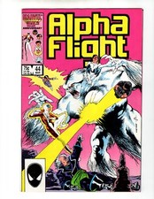 Marvel Comics Alpha Flight Volume 1 Book #44 Direct Edition VF+