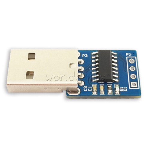 CH9329 Serial Port to Standard USB HID Keyboard Mouse Device Module With Pin New - Picture 12 of 13