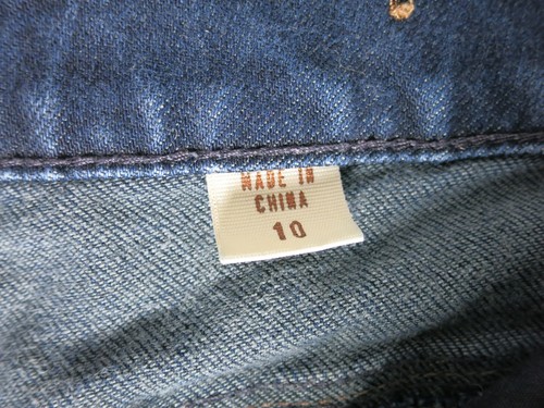 Pantalones de mezclilla Coldwater Creek 5 bolsillos azules algodón elásticos pierna recta talla 10 - Imagen 6 de 10