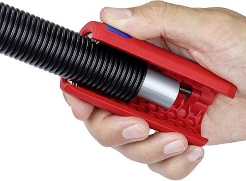 KNIPEX Wellrohrschneider TwistCut f.Wellrohr/Leerrohr Rohr Rohrschneider 902201 - Bild 4 von 4