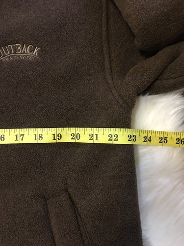 Outback Trading Co. Brown Plainsman Big Shirt Summit Zip Front Jacket Coat Sz M - Picture 7 of 8
