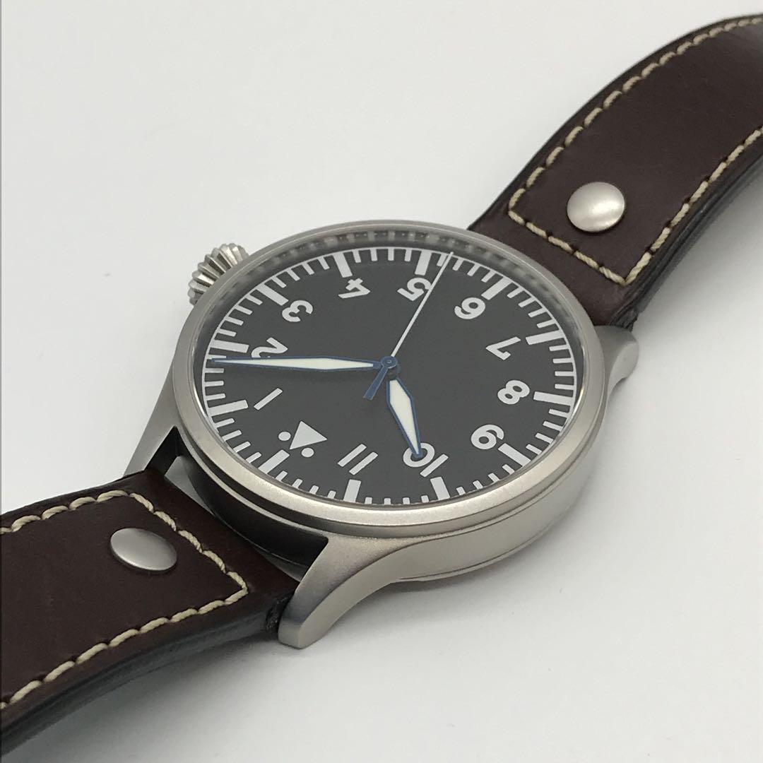 Archimede Pilot Watch Black Dial Mens Classic Aviation Archimede Pilot Watch Black Dial Mens Classic Aviation