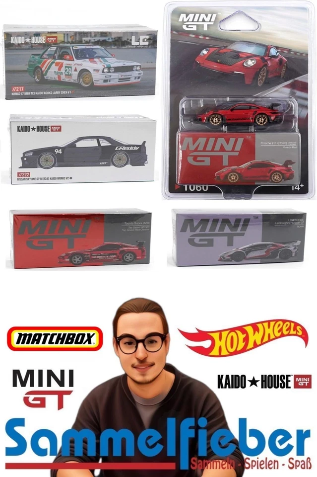 Mini GT, Kaido House & Hot Wheels - Diecast Verkaufsstream by sammel-fieber