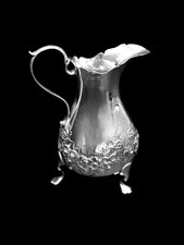 1879 Exeter Sterling Silver Cream Jug – Josiah Williams & Co – Hallmarked