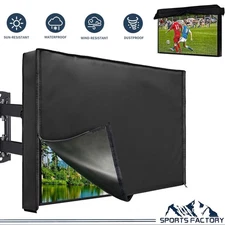 30-75 inch Outdoor TV Cover Weatherproof Television Protector for Flat Screens