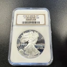 2001-W American Silver Eagle - NGC PF 69 Ultra Cameo - Beautiful! - No Reserve!