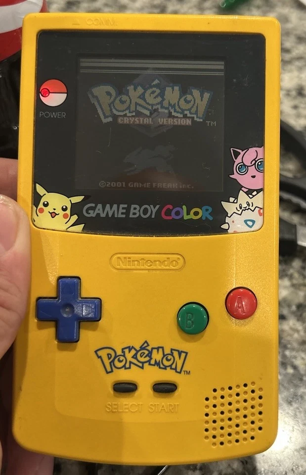 Pokémon Crystal Version Game Boy Color OG Battery, Functional. - Image 3 of 3